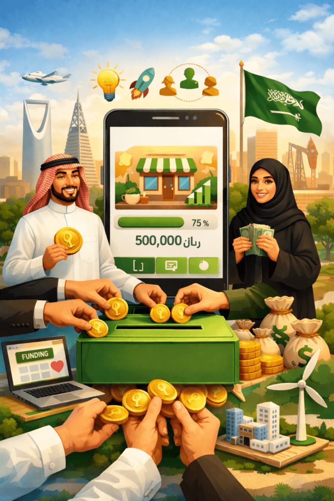 التمويل الجماعي في السعودية