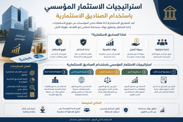 الاستثمار المؤسسي باستخدام الصناديق