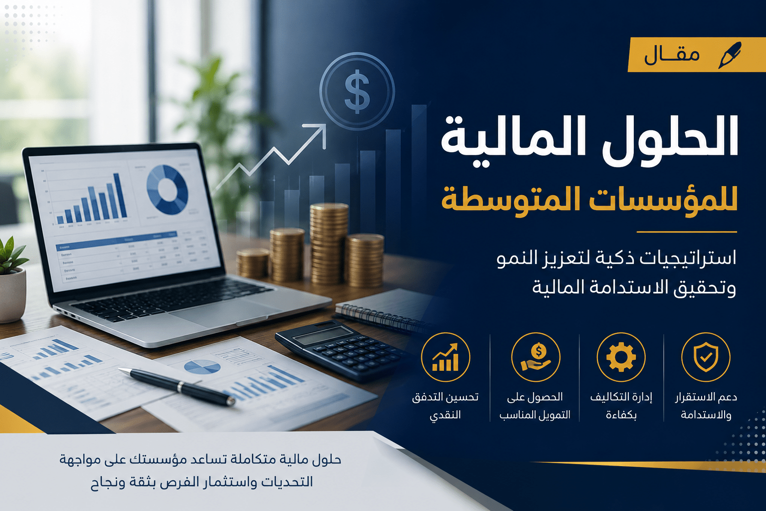 الحلول المالية للمؤسسات المتوسطة