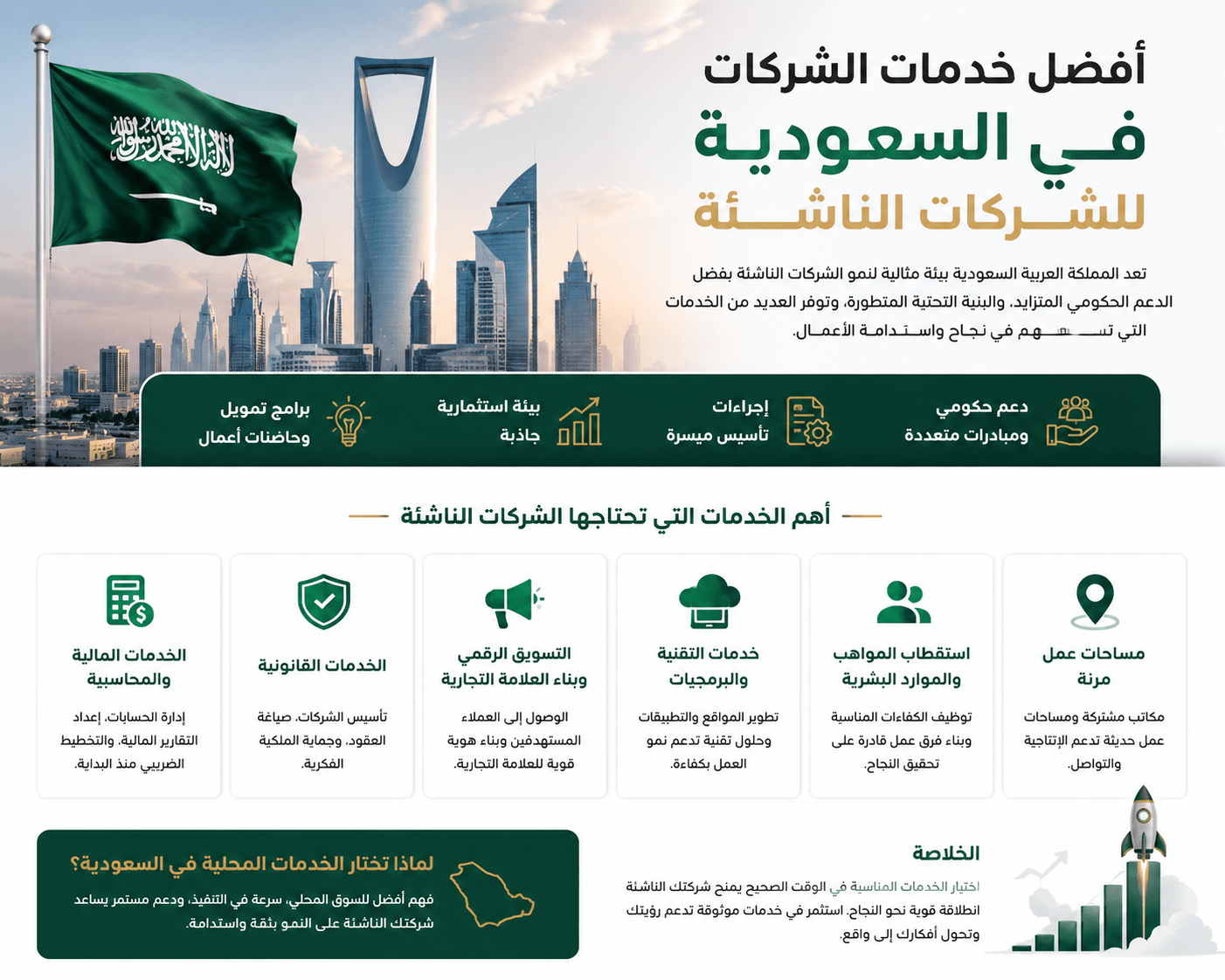 أفضل خدمات الشركات الناشئة